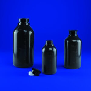 Фото 4 - Узкогорлая бутылка Kartell 50 мл, серая, PE